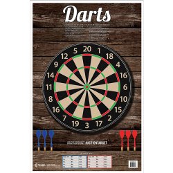 100-PACK OF DARTS TARGETS, 23x35", ACTION TARGET