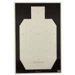 100-PACK OF IDPA OFFICIAL PRACTICE TARGETS, 23x35", ACTION TARGET
