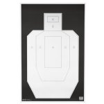 100-PACK OF IPSC/PBKB PRACTICE TARGETS, 23x35", ACTION TARGET