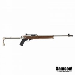 SAMSON B-TM FOLDING STOCK FOR RUGER 10/22 TAKEDOWN, STAINLESS