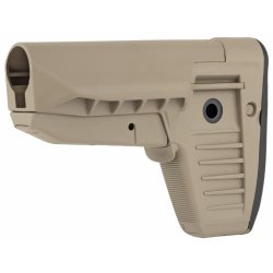 BRAVO COMPANY BCM GUNFIGHTER MOD 1 SOPMOD WIDEBODY MIL-SPEC STOCK, FDE