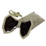 GERMAN FOLDING GOGGLES W/ POUCH USED