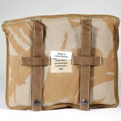 BRITISH DESERT CAMO 3-CELL MAG POUCH, FITS AR M4 SA80 AUG AK74 AK556