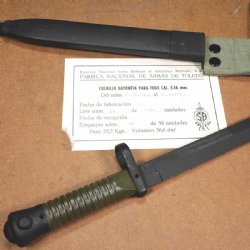 CETME L BAYONET & SCABBARD