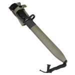 CETME C M58 BAYONET AND SCABBARD, NEW OLD STOCK