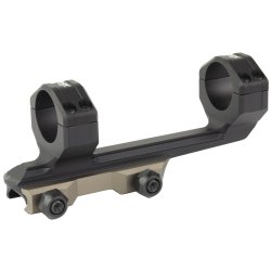 CHRISTENSEN ARMS ONE PIECE CANTILEVER MOUNT, ONE INCH, ZERO MOA, BLACK