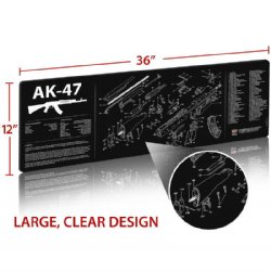 AK47 CLEANING & REPAIR MAT BY TEKMAT, 12x36 INCH