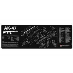 AK47 CLEANING & REPAIR MAT BY TEKMAT, 12x36 INCH