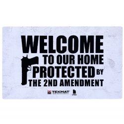 2ND AMENDMENT TEKMAT WORK MAT / DOOR MAT, 25x42