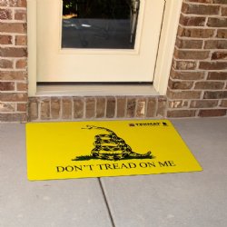 DON'T TREAD ON ME TEKMAT WORK MAT / DOOR MAT, 25x42