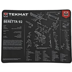 BERETTA 92 ULTRA PREMIUM GUN CLEANING & REPAIR MAT BY TEKMAT
