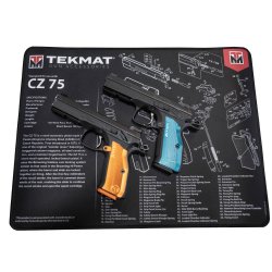 CZ75 ULTRA PREMIUM GUN CLEANING & REPAIR MAT BY TEKMAT