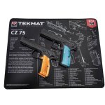 CZ75 ULTRA PREMIUM GUN CLEANING & REPAIR MAT BY TEKMAT