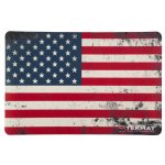 OLD GLORY US FLAG, RED WHITE BLUE, 11X17" GUN CLEANING & REPAIR MAT BY TEKMAT