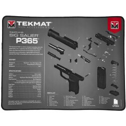 SIG P365 ULTRA PREMIUM GUN CLEANING & REPAIR MAT BY TEKMAT, 15x20"