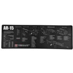 AR15 RIFLE MAT, 12X36" GUN CLEANING & REPAIR MAT BY TEKMAT