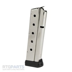 GENUINE COLT 1911 9MM 10RD GOVERNMENT/COMMANDER MAGAZINE, STAINLESS