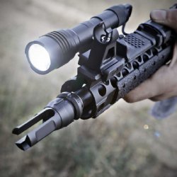 STREAMLIGHT PROTAC RAIL MOUNT LIGHT KIT 2L, C4 LED, 625 LUMEN, BLACK