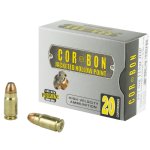 CORBON SELF DEFENSE 357SIG 115GR JACKETED HOLLOW POINT, 20RD BOX