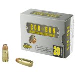 CORBON SELF DEFENSE 357SIG 125GR JACKETED HOLLOW POINT, 20RD BOX