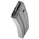 AR15 30RD GRAY ALUMINUM MAGAZINE NEW, DURAMAG