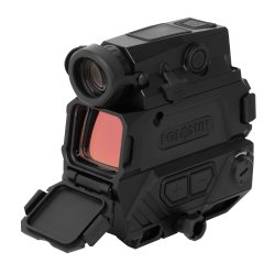 HOLOSUN DRS-NV, NIGHT VISION RED DOT, DUAL RETICLE, 8X DIGITAL ZOOM, BLACK