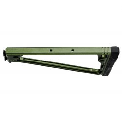 JMAC CUSTOMS TS-8P WITH RUBBER BUTTPAD FOR 4.5MM FOLDING AK, GREEN