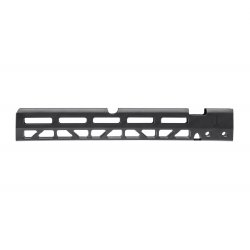 JMAC CUSTOMS 10.64 INCH M-LOK HANDGUARD WITHOUT SLING LOOP CUT, WITH RAILED GAS TUBE