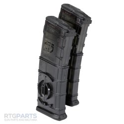 ETS AR15 30RD CARBON SMOKE MAG WITH COUPLER, GEN 2