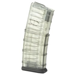 ETS AR15 30RD CLEAR MAG, WITHOUT COUPLER, GEN2