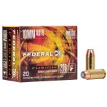 FEDERAL FUSION 10MM 200GR SOFT POINT, 20RD BOX