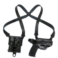 GALCO MIAMI CLASSIC SHOULDER HOLSTER FOR GLOCK 20 20SF 21 29 30, BLACK