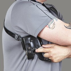 GALCO MIAMI CLASSIC SHOULDER HOLSTER FOR GLOCK 20 20SF 21 29 30, BLACK