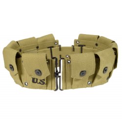 M1 GARAND M1923 KHAKI AMMO BELT NEW