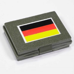 GERMAN FLAG CAMOUFLAGE FACE PAINT