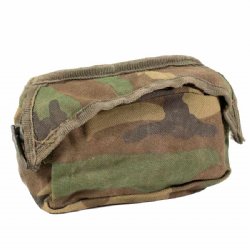 DUTCH CAMO MOLLE CHEST POUCH w/ ZIPPER POUCH