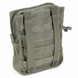 GERMAN MADE MOLLE 43-PIECE FIRST AID KIT, OD GREEN