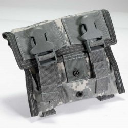 USGI DIGITAL  ACU ARTILLERY POUCH OR SMALL TRIPLE MAGAZINE POUCH