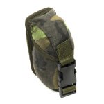 CZECH FOREST CAMO M95 HAND GRENADE POUCH WITH 2 ALICE CLIPS