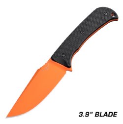 HOGUE EXTRAK XL 3.9" G10 ORANGE BLADE, CPM M4 STEEL