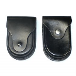 GERMAN LEATHER HANDCUFF CASE, BELT CLIP