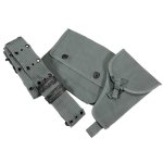 ITALIAN BELT W/ POUCH AND HOLSTER SET, TYPE 1, FOLIAGE GREEN