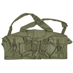 NCSTAR AK 6-MAG CHEST RIG, OD GREEN