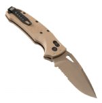 HOGUE K320 M17/M18 FOLDING KNIFE, TAN, DROP POINT 3.5", PVD COYOTE TAN FINISH