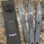 KA-BAR THROWING KNIFE SET