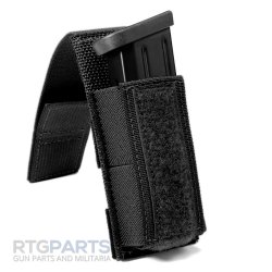 GUNFIGHTERS INC UNIVERSAL MAGAZINE POUCH, BLACK