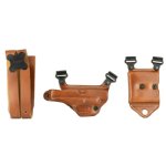 GALCO MIAMI CLASSIC II SHOULDER HOLSTER FOR GLOCK 17 19 26 27, TAN