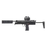 UMAREX HK MP7 .177CAL BREAK BARREL PELLET GUN WITH RED DOT, 490FPS