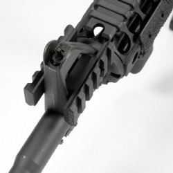 GG&G DUAL FRONT ACCESSORY RAIL FOR A2 FRONT SIGHT