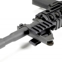 GG&G DUAL FRONT ACCESSORY RAIL FOR A2 FRONT SIGHT